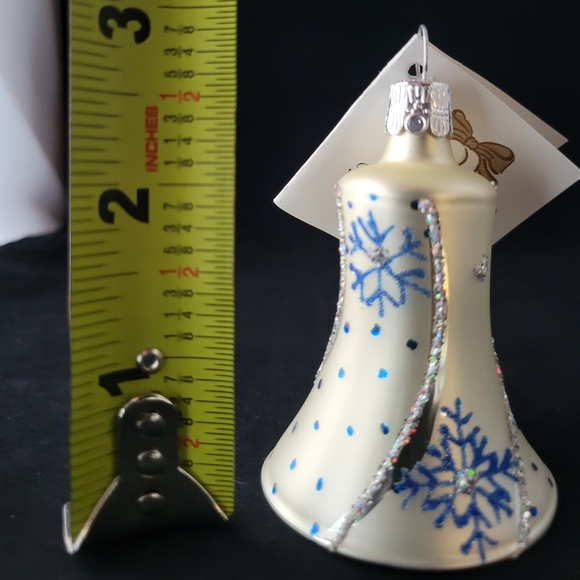 Vintage Handmade/Mouth-Blown/Painted By EuropeanArtisans Golden Bell Collection - Picture 7 of 14